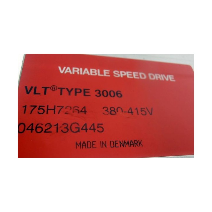 Variatore di velocità DANFOSS 3006 380-415V