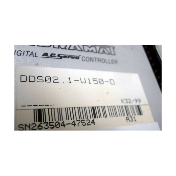 Accionamiento de velocidad variable INDRAMAT DDS02.1-W150D