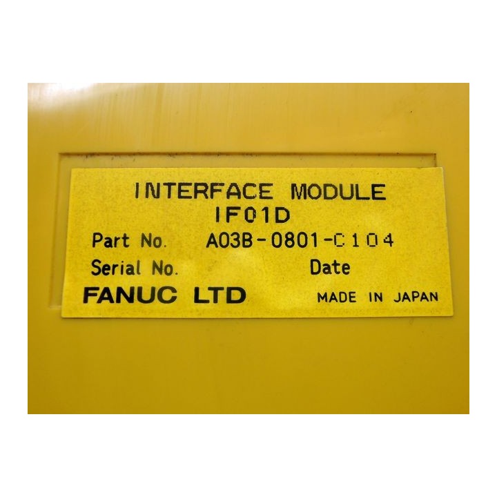 Module d'interface FANUC IF01D A03B-0801-C104
