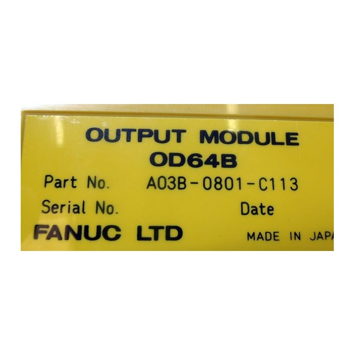 Module Output FANUC 0D64B A03B-0801-C113