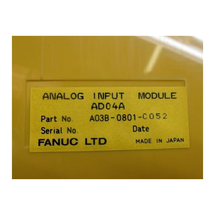Module Input FANUC AD04A A03B-0801-C052