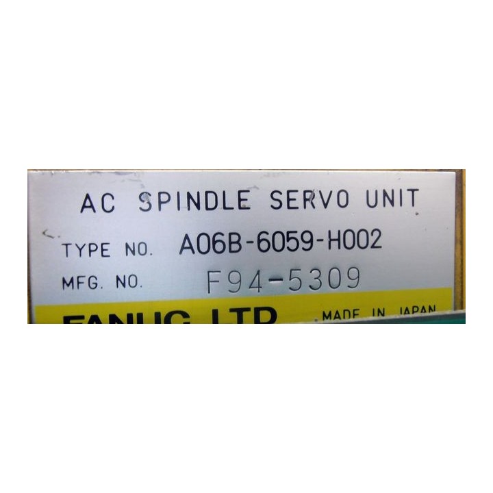 Variateur de broche FANUC A06B-6059-H002