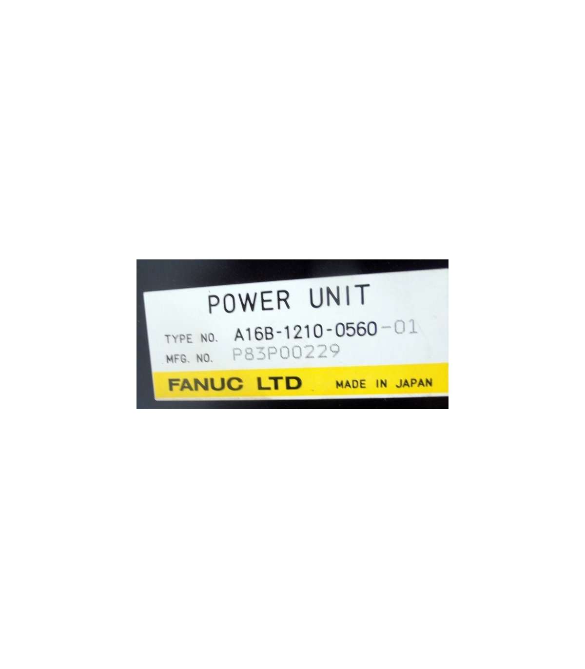 Alimentatore Fanuc A16B-1210-0560-01 Ricondizionato &ndash; Made In Japan