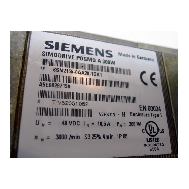SIEMENS SIMODRIVE POSMO 6SN2155-0AA20-1BA1