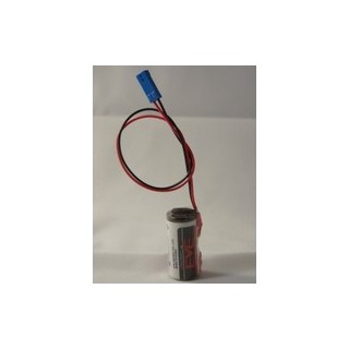 Pile lithium SIEMENS ER14335 3.6V 1.65Ah + connecteur pour CN SIEMENS