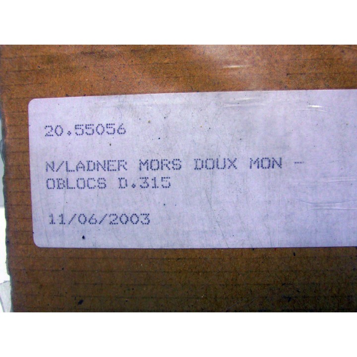 Three 20.55056 soft jaw chuck monobloc diam. 315 mm 