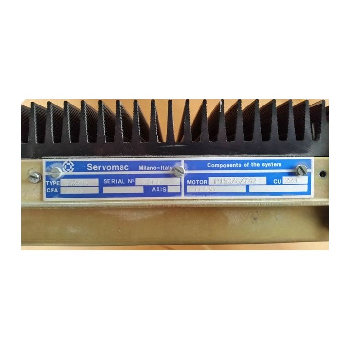 Servomac 2050A axis drive