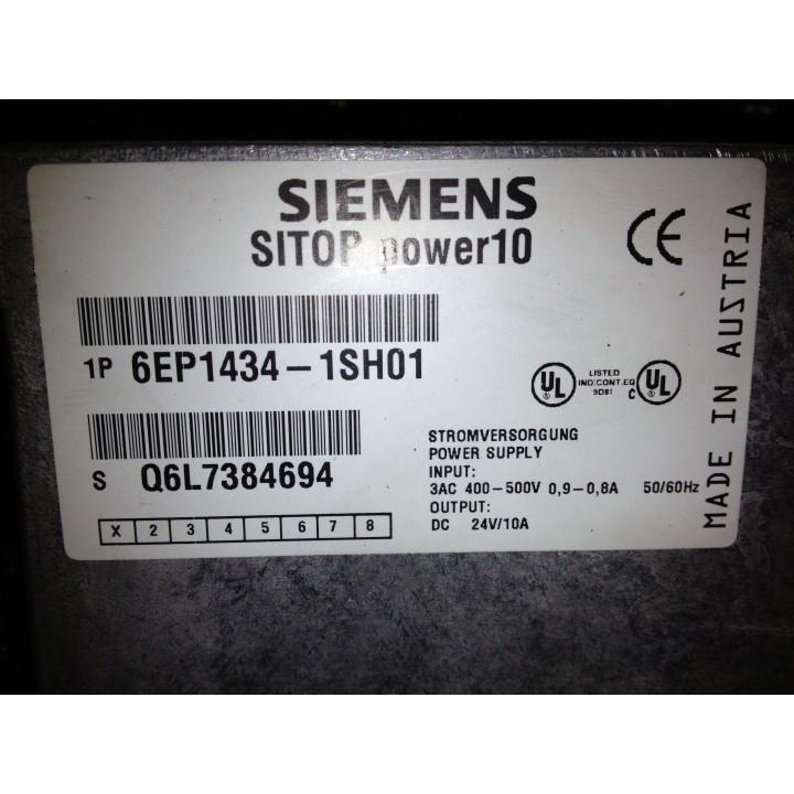 Alimentazione elettrica Siemens SITOP power 10 6EP1434-1SH01