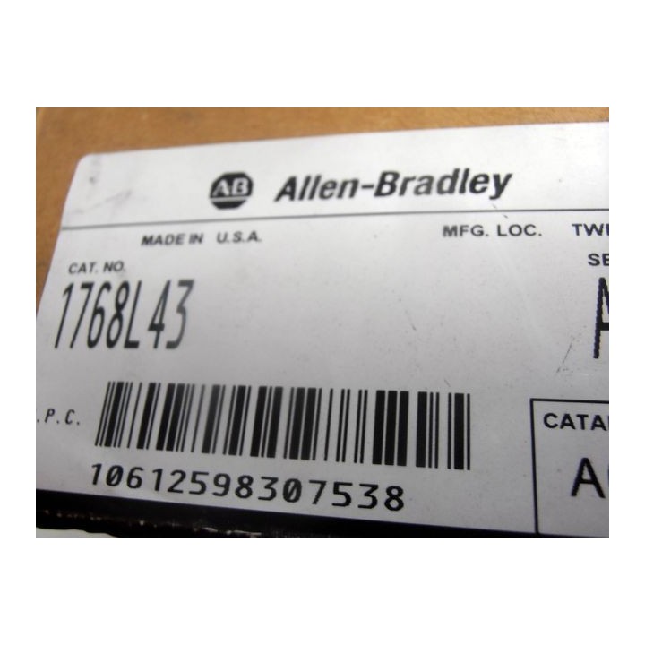 ALLEN BRADLEY 1768-L43 compactlogix