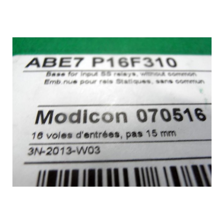 Base SCHNEIDER MODICON ABE7 P16F310