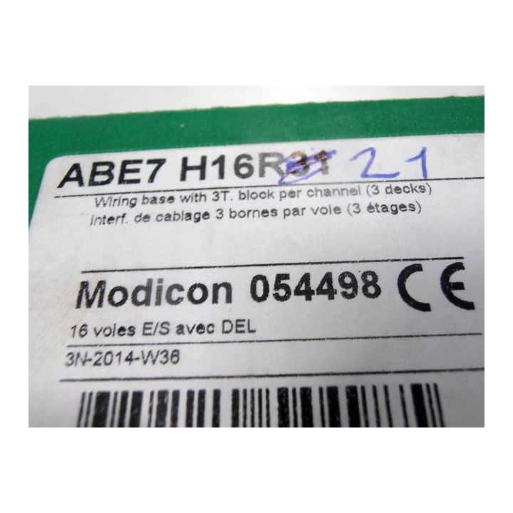 SCHNEIDER modicon ABE7H16R21 basis