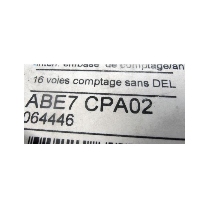 Base SCHNEIDER modicon ABE7CPA02