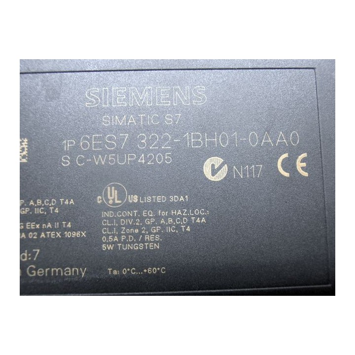 SIEMENS 6ES7 322-1BH01-0AA0 modul