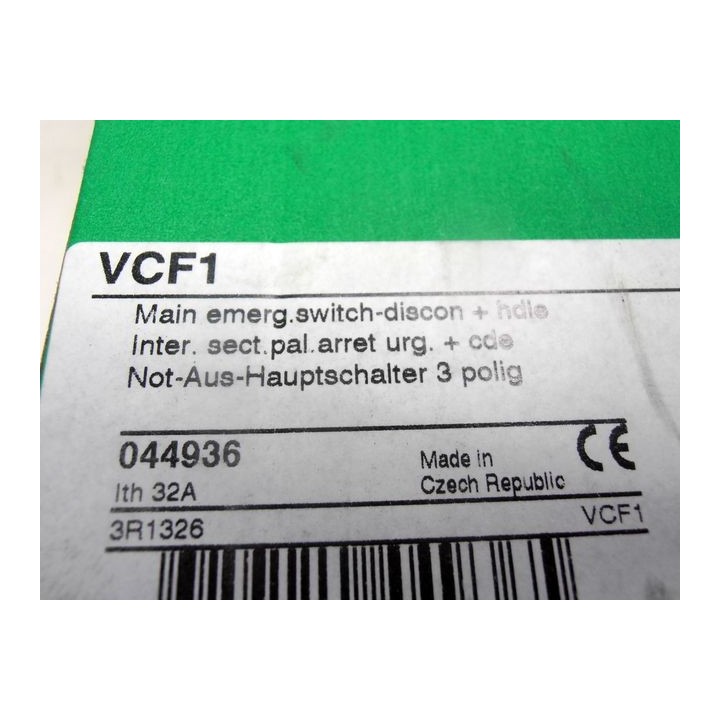 SCHNEIDER VCF1safety switch connector