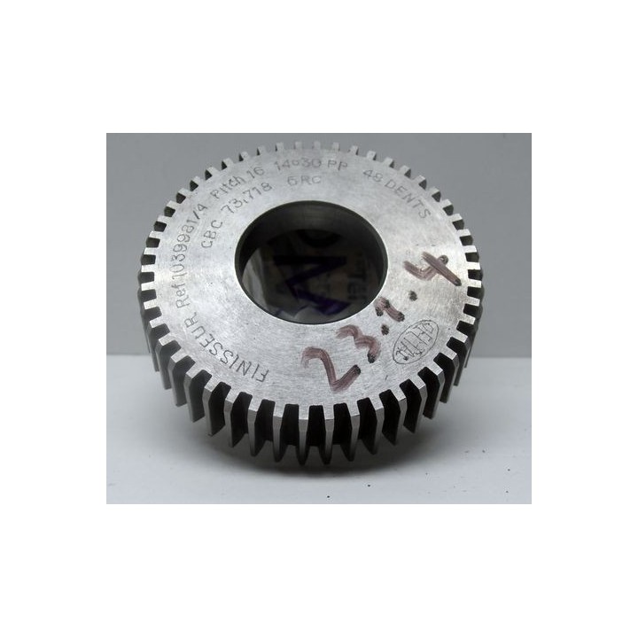 Outil Couteau module 1.587 DP16, AP14°30 FINITION