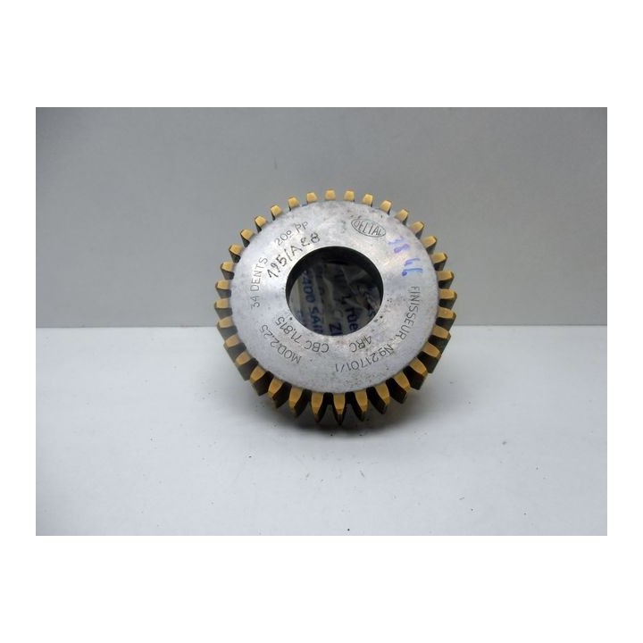 Outil couteau MODULE 2.25, AP20° FINITION