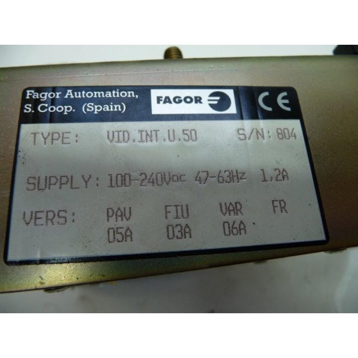 Alimentation moniteur Fagor 8050