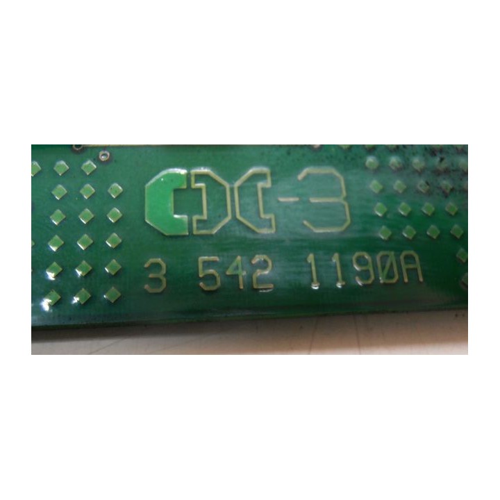 Carte CINCINNATI MILACRON 3 542 1190A