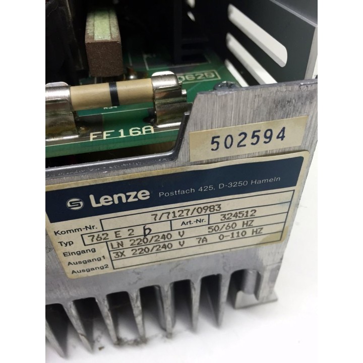 LENZE 762-E-2-b converter