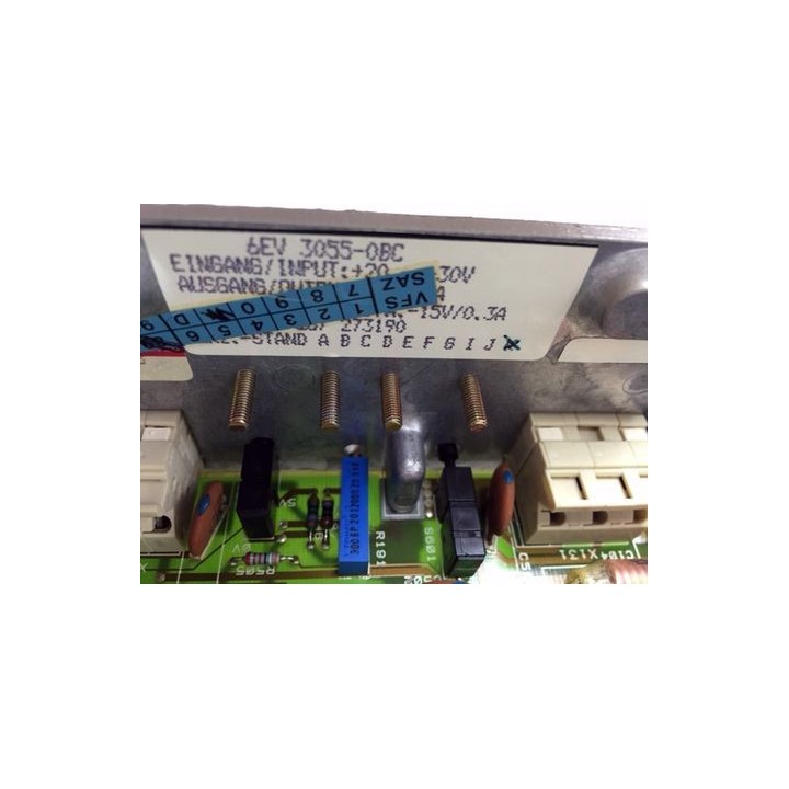 Carte alimentation SIEMENS 6EV-3055-0BC SINUMERIK 810