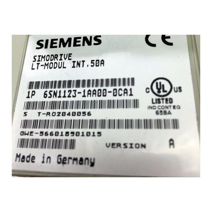 Carte régulation SIEMENS 6SN1118-0NJ01-0AA0