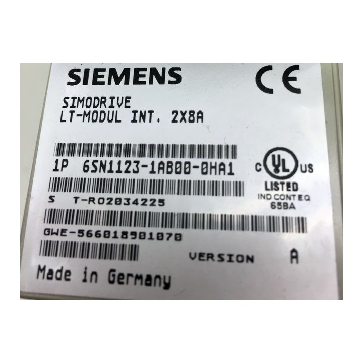 Module puissance SIEMENS 2x8A 6SN1123-1AB00-0HA1