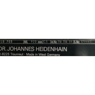 HEIDENHAIN LS 703 ML 920 linear scale
