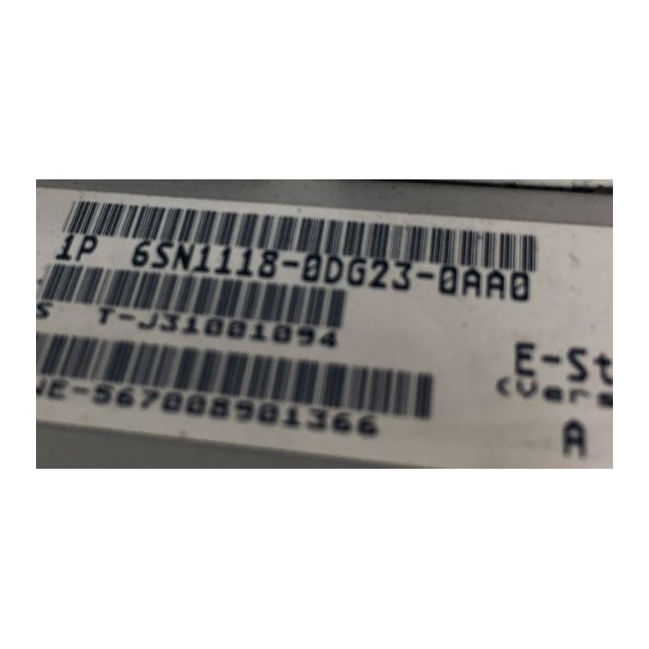 Carte de régul SIEMENS 6SN1118-0DG23-0AA0