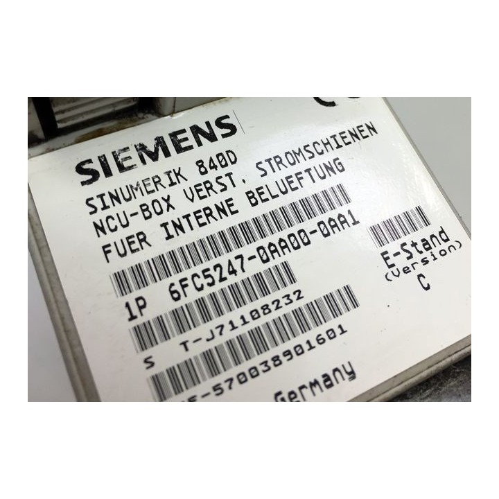 SIEMENS 6FC5247-0AA00-0AA1 NCU BOX