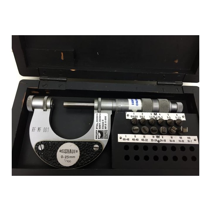 Micromètre REISHAUER 0-25 mm