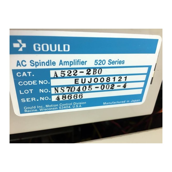GOULD A522-2B0 ac spindle drive