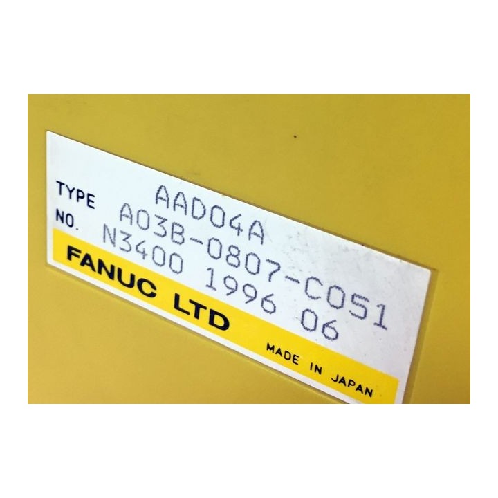 FANUC A03B-0807-C051fAAD04A  modul