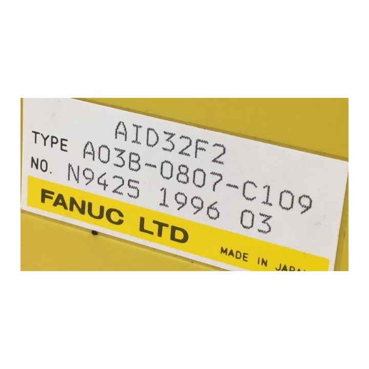FANUC AID32F2 A03B-0807-C109 modul