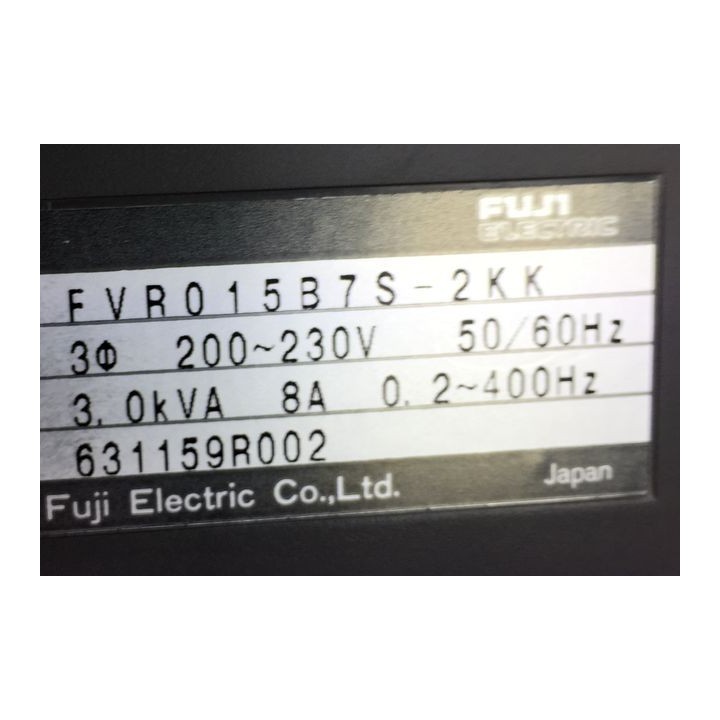 Variateur FUJI FVR015B7S-2KK