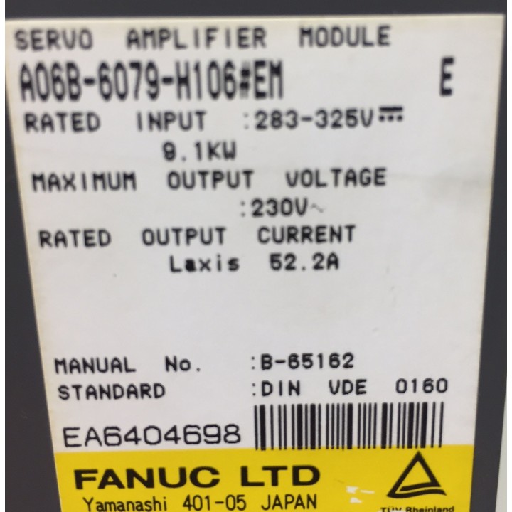 FANUC A06B-6079-H106 amplifier servo drive