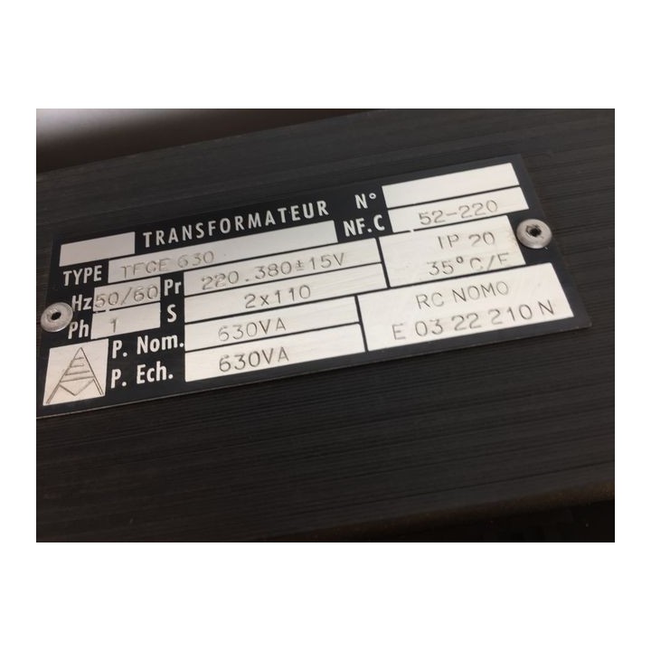 Transfo LEGRAND TFCE 630