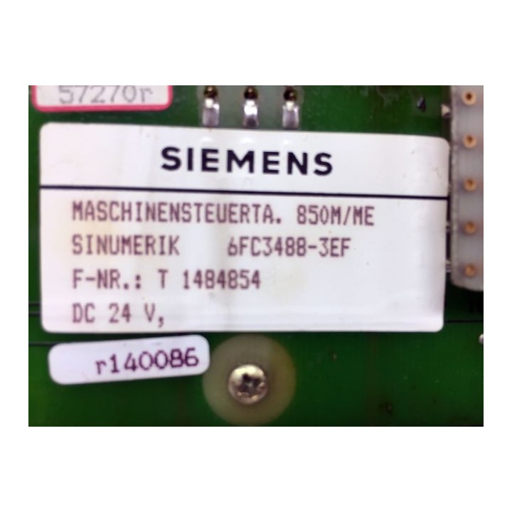 Pupitre SIEMENS 6FC3488-3EF