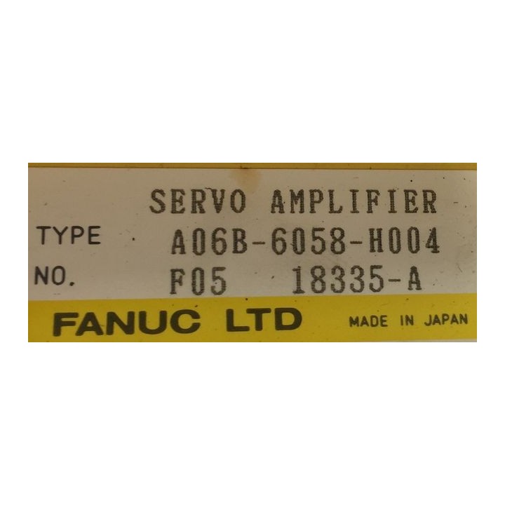 Accionamiento del eje digital Fanuc A06B-6058-H004