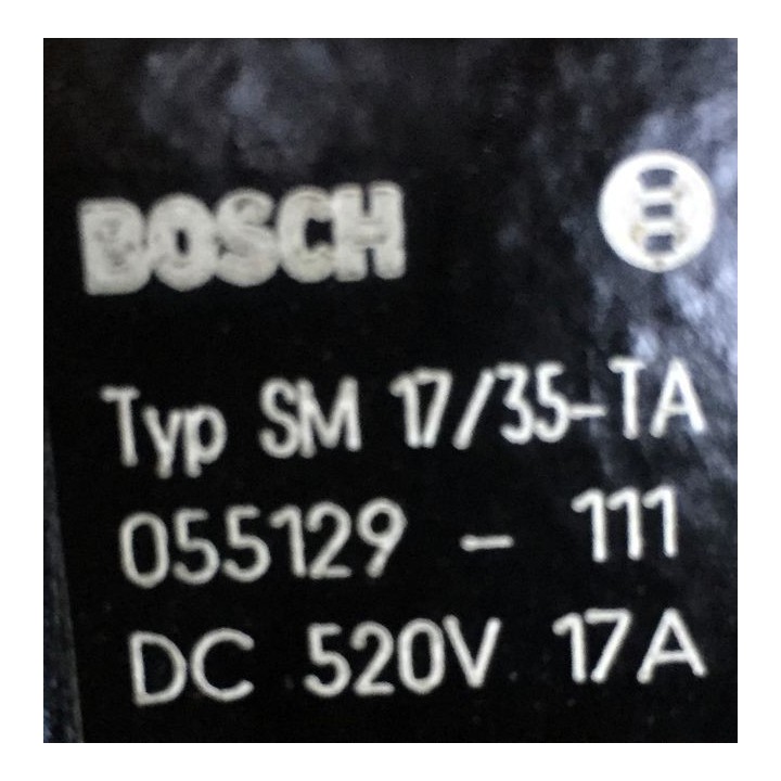 Variateur d'axe BOSCH SM 10/20-TA 055128-108