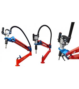 Bras double de taraudage pneumatique M3 à M12 horizontal & vertical