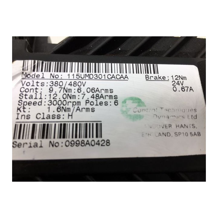 Moteur Control Techniques 115UMD301CACAA