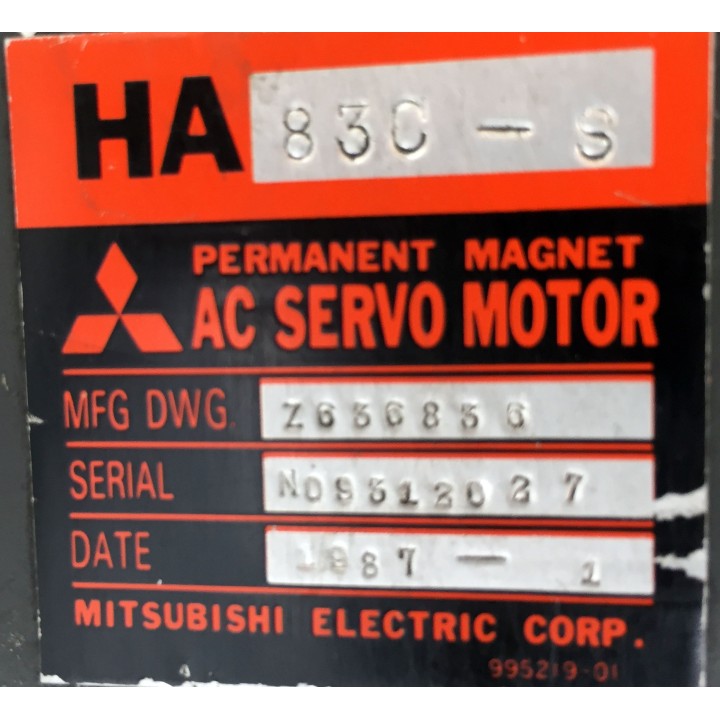MITSUBISHI HA83C-S axis motor