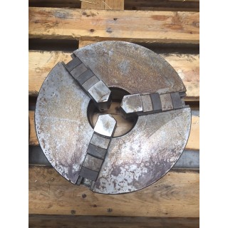 Mandrin 3 mors diam 350 mm acier, mors monobloc