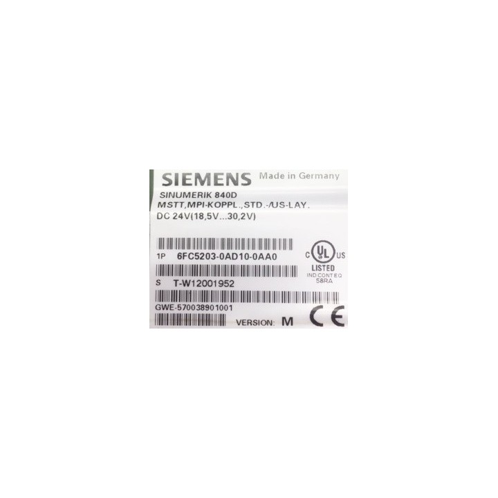 Clavier pupitre SIEMENS SINUMERIK 840D 6FC5203-0AD10-0AA0
