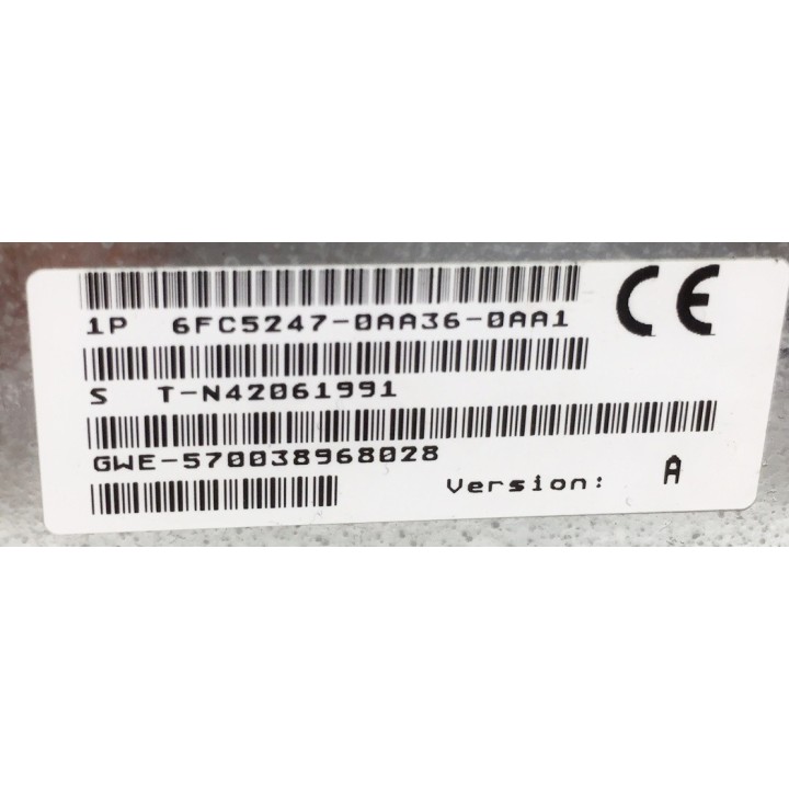 SIEMENS 6FC5247-0AA36-0AA1 hard disk