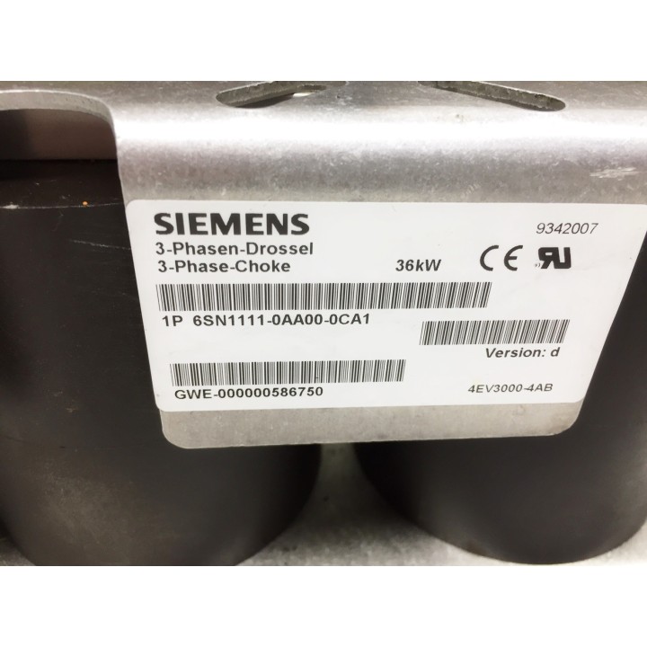 SIEMENS SIMODRIVE 6SN1111-0AA00-0CA1 36kW