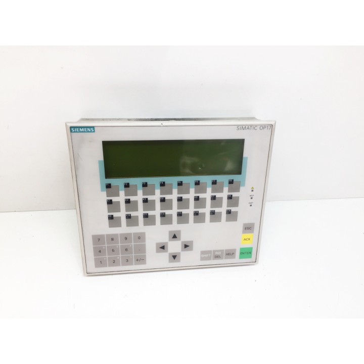 Pupitre SIEMENS OP17 6AV3617-1JC20-0AX1