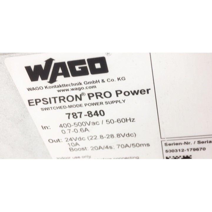 Alimentation WAGO 787-840