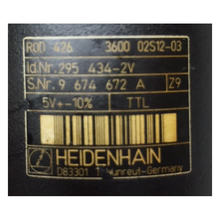 Codeur HEIDENHAIN ROD 426 3600 02S12-03