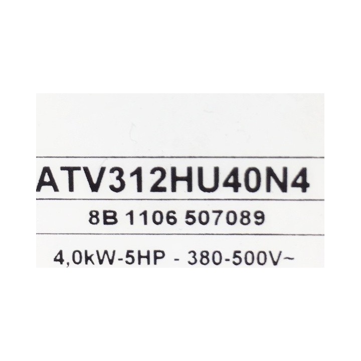 SCHNEIDER ELECTRIC ATV312HU40N4 servo